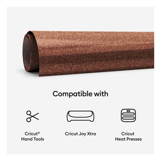 Cricut Joy Xtra Sea Sparkle Glitter Smart Iron-On 9.5 x 12 Inches 3 Pack image number 3