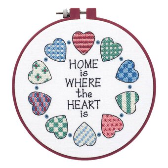 Home and Heart Cross Stitch Kit
