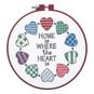 Home and Heart Cross Stitch Kit image number 1