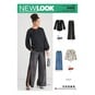New Look Women's Top and Trousers Sewing Pattern 6582 image number 1