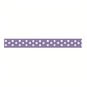 Lavender Polka Dot Grosgrain Ribbon 9mm x 5m image number 1