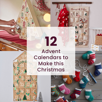 12 Advent Calendars to Make this Christmas
