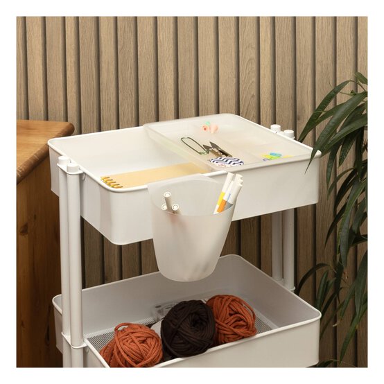 Translucent White Trolley Tray image number 3