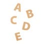 Papermania Adhesive Cork Alphabet 52 Pack  image number 2