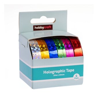 Holographic Tape 10mm x 10m 6 Pack image number 5