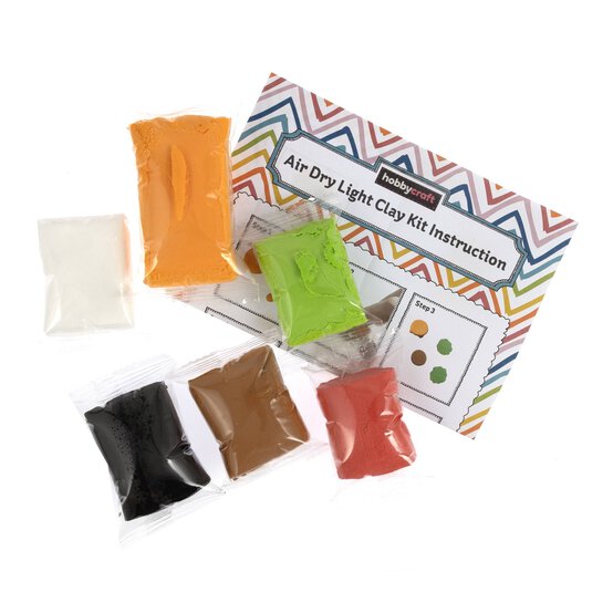 Burger Pup Air Dry Light Clay Kit image number 2