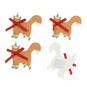Christmas Cat Card Toppers 4 Pack image number 3
