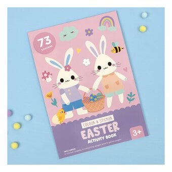 Colour and Sticker Easter Activity Book