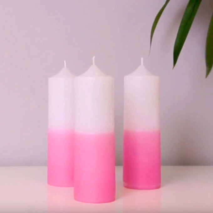 How to Make Dip Dyed Candles image number 1