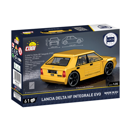 COBI Lancia Delta HF Integrale EVO Set 1:35 image number 4