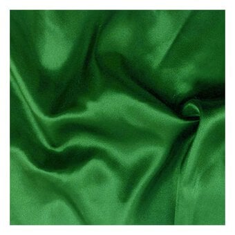 Emerald Silky Habutae Fabric by the Metre