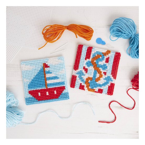 Sea Mini Cross Stitch Kit 2 Pack image number 2