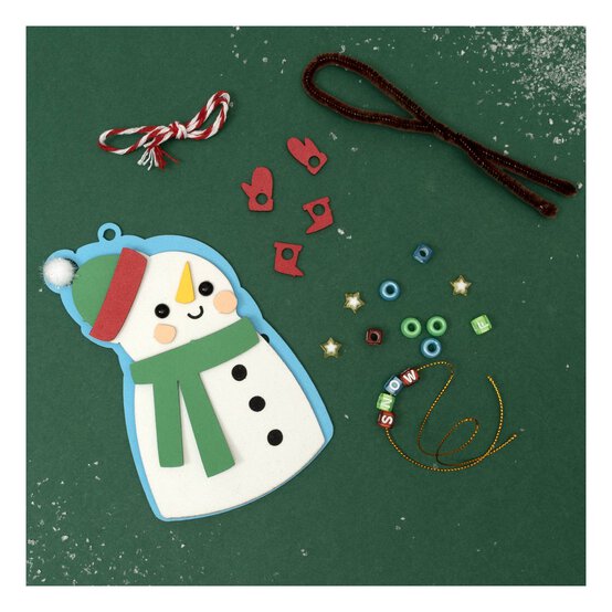 Decorate Your Own Foam Snowman Kit image number 1