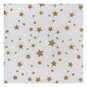 Gold Stars Cotton Fabric by the Metre image number 2