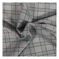 Black and White Check Spandex Jersey Fabric by the Metre image number 1