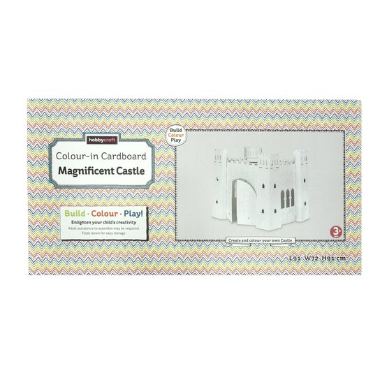 Colour-In Cardboard Magnificent Castle image number 2