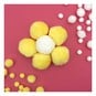 Yellow Pom Poms 60 Pack  image number 2
