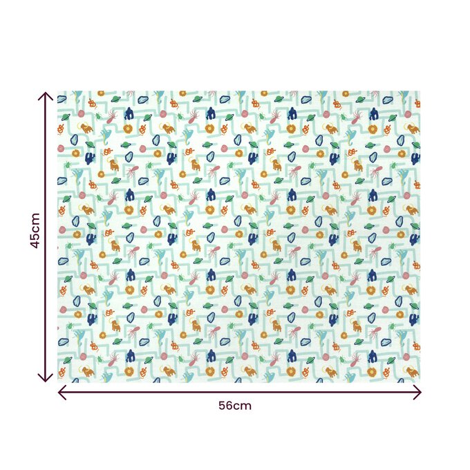 Day at the Natural History Museum Fat Quarters 4 Pack image number 6