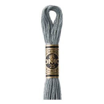 DMC Grey Mouline Special 25 Cotton Thread 8m (169)