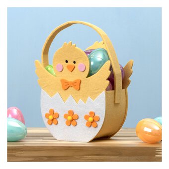 Chick Felt Bucket 
