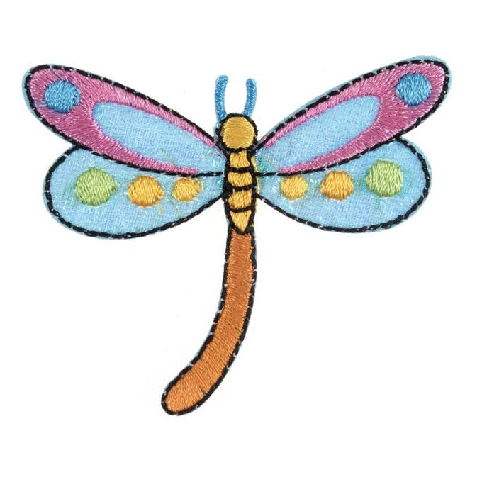 Trimits Dragonfly Iron-On Patch image number 1