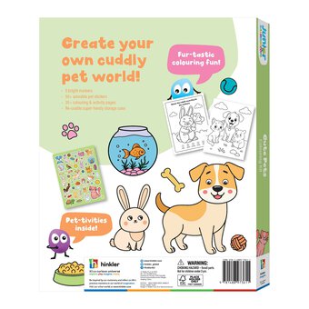 Junior Kaleidoscope Colouring Kit: Cute Pets