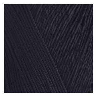Patons Black 100% Cotton  4 Ply Yarn 100g image number 2