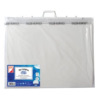 Daler-Rowney Carry Bag and The Langton Rough Watercolour Paper 55.9cm x 76.2cm 5 Pack