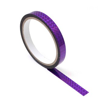 Purple Holographic Tape 12mm x 33m