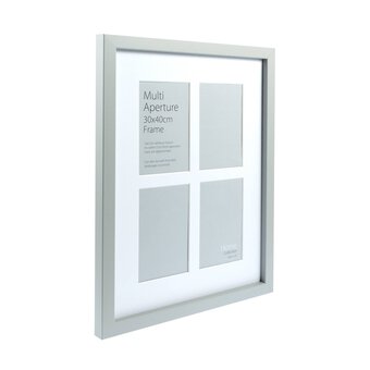 Grey Multi Aperture Frame 30cm x 40cm