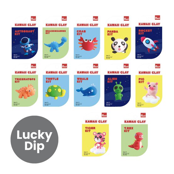 Assorted My Kawaii Air Clay Character  image number 1