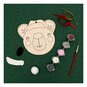 Decorate Your Own Wooden Polar Bear Decoration Kit image number 2