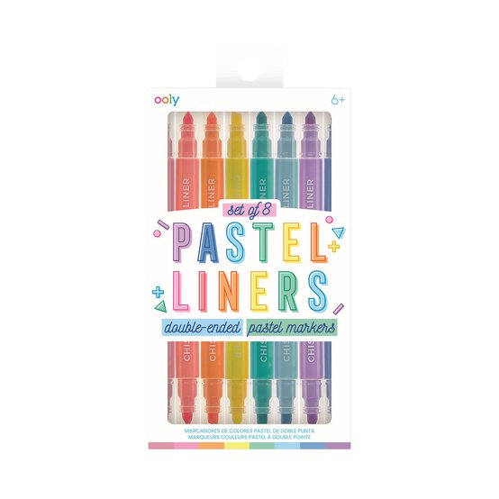 Pastel Liners 8 Pack  image number 1