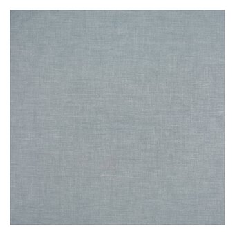 Petrol Chambray Cotton Fabric by the Metre