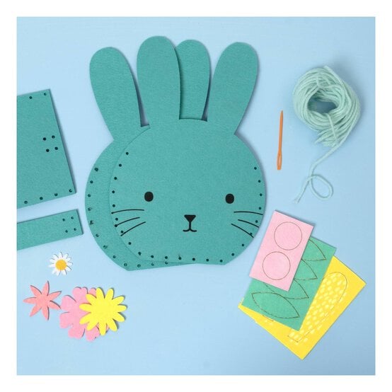 Decorate Your Own Easter Bunny Felt Bag image number 2