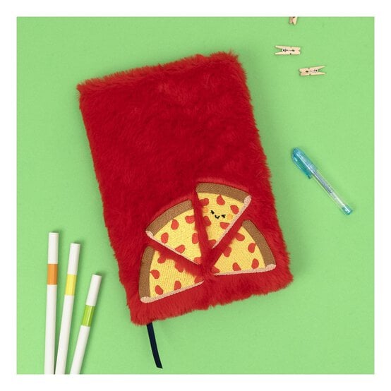 Furry Pizza Notebook A5 image number 2