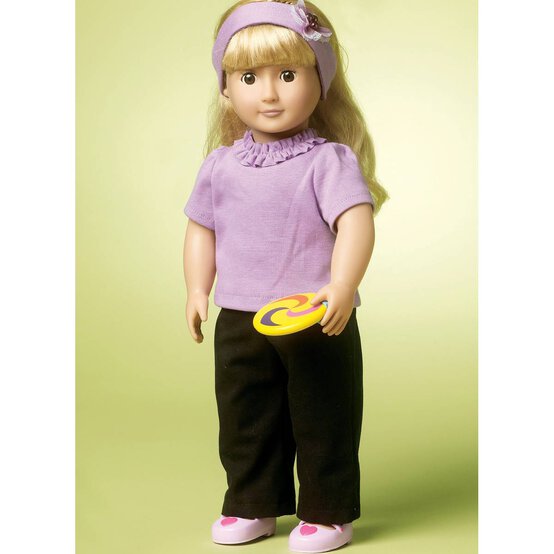 McCall’s Doll Clothes Sewing Pattern M6526 image number 4