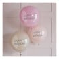 Ginger Ray Pink Double Layered Balloons 3 Pack image number 2
