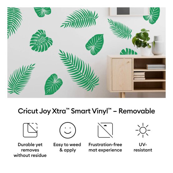 Cricut Joy Xtra Black Removable Smart Vinyl 9.5 x 36 Inches image number 3