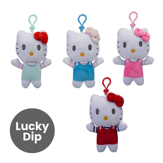 Assorted Hello Kitty Plush Keyring image number 1