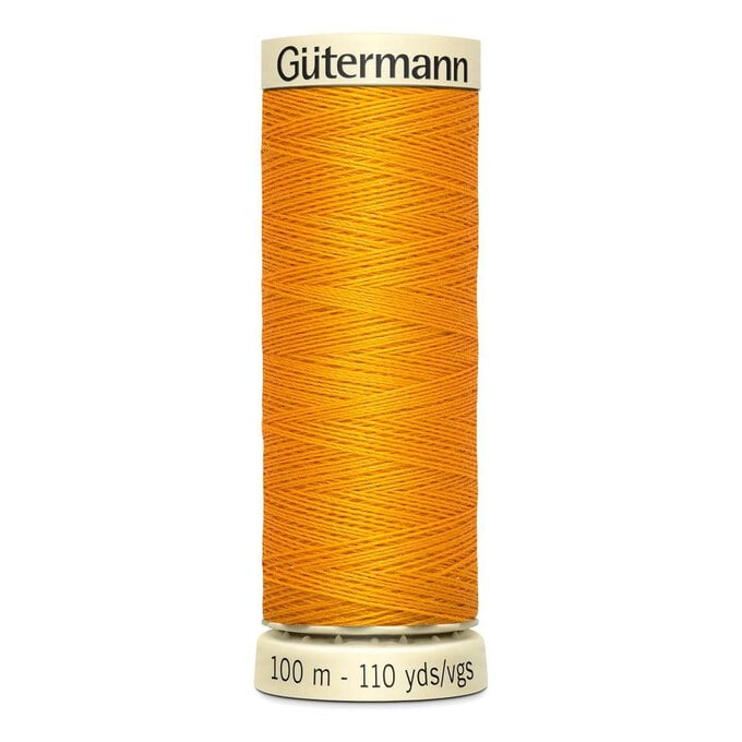 Gutermann Orange Sew All Thread 100m (362) image number 1