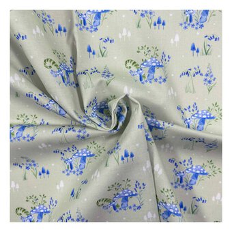 Bluebell Hollow Whimsical Woods Cotton Fabric by the Metre