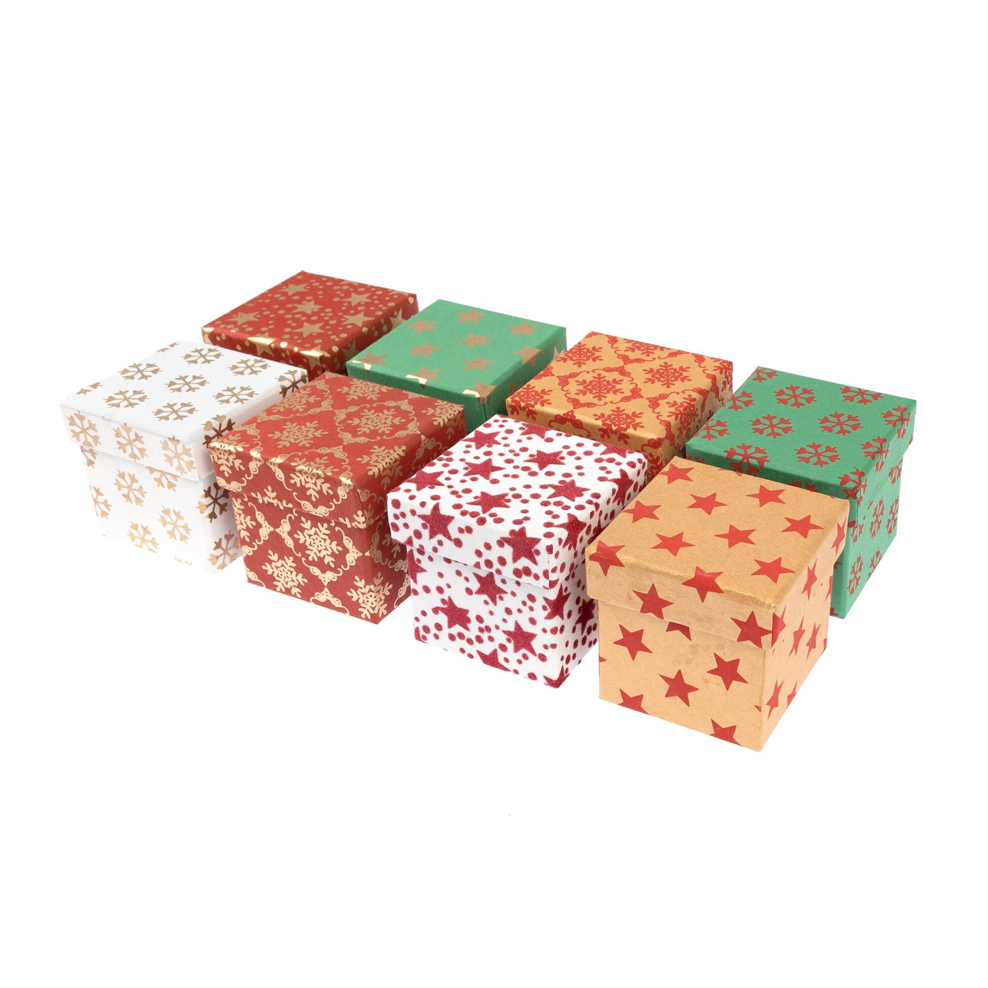 Christmas Gift Box Set 8 Pack Hobbycraft