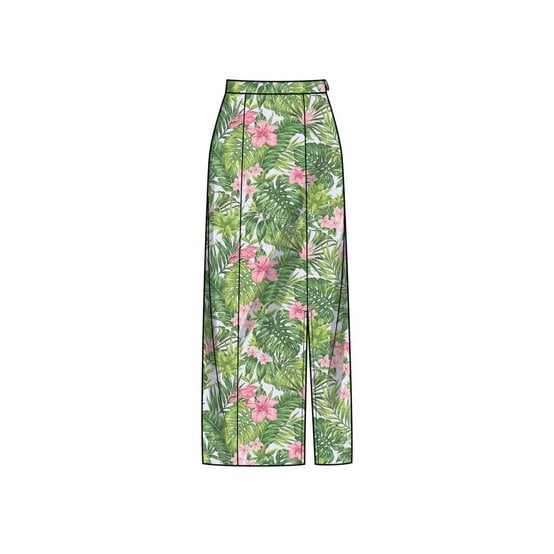 New Look Women's Two-Piece Dress Sewing Pattern 6741 (6-18) image number 6