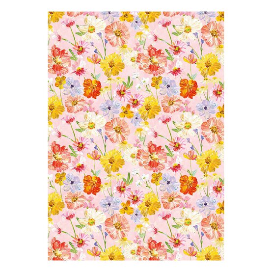 Assorted Floral Gift Wrap 70cm x 2m image number 3