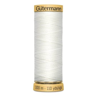 Gutermann Ivory Cotton Thread 100m (5709)