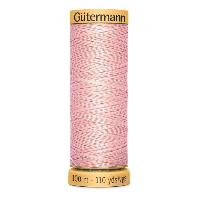 Gutermann Pink Cotton Thread 100m (2538) image number 1