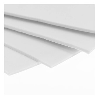 White Self-Adhesive Foam Sheet 22.5 x 30cm image number 4