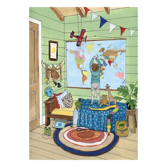 World Map Jigsaw Puzzle 1000 Pieces image number 2