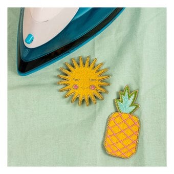 Summer Iron-On Patches 4 Pack